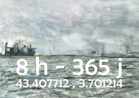 Anne-Marie Jaumaud  8h - 365J  Sète