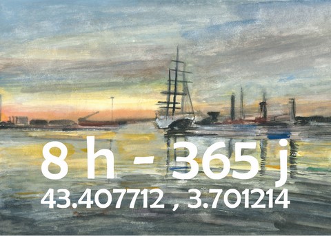 Anne-Marie Jaumaud  8h - 365J  Sète